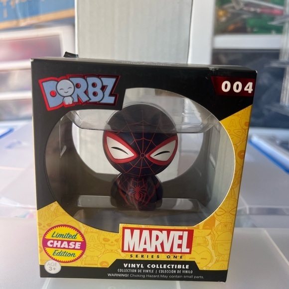 Funko Other - Funko Dorbz Marvel Series One #004 SpiderMan (Miles Morales) Chase New